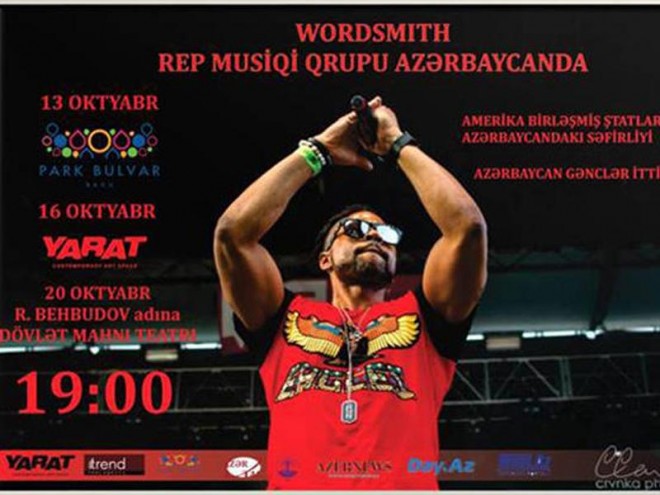 Amerikalı reper və musiqiçi Bakının qonağıdır