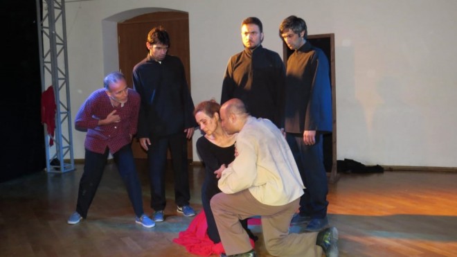 “YUĞ” Teatrı yeni tamaşasını göstərdi - foto