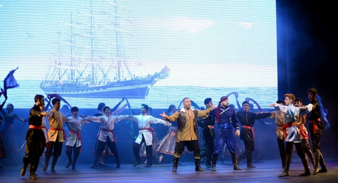 Bakıda “Səyyah Sindibad” rok-operasından fotoreportaj