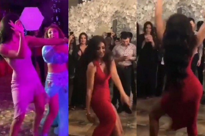 Pərvin Abıyevanın oriental rəqsi - video 