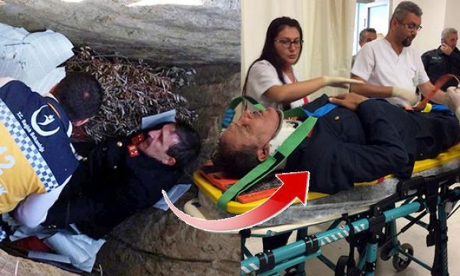 Aktyorun ayağı çəkilişdə sındı