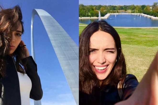 Azərbaycanlı aparıcı ABŞ-a köçdü - foto