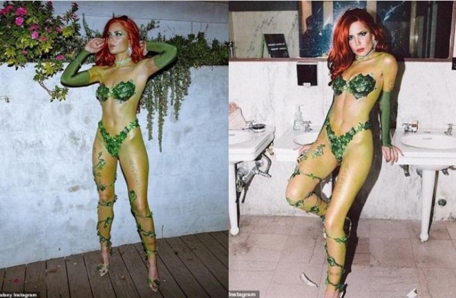 Müğənni&nbsp;"Zəhərli sarmaşıq" obrazında&nbsp;