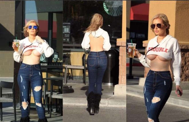 Braziliya gözəli hmını heyran qoydu - foto