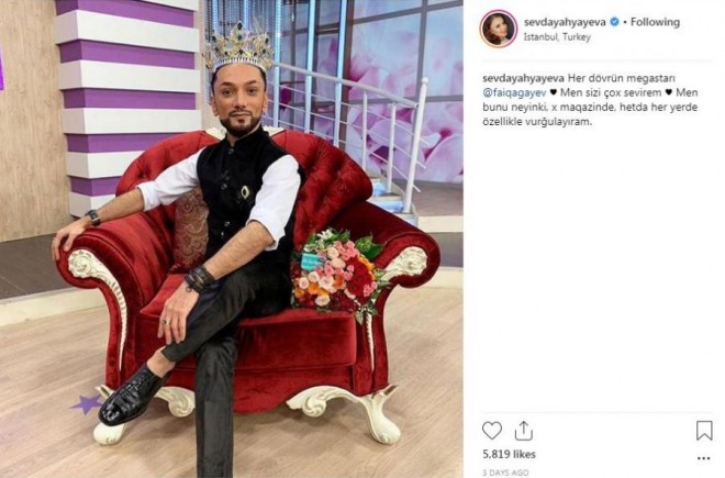 Sevda Yahyayeva Xalq artistinə barışıq əli uzatdı - foto