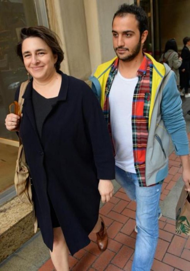 Aktrisa sevgilisi görüntüləndi