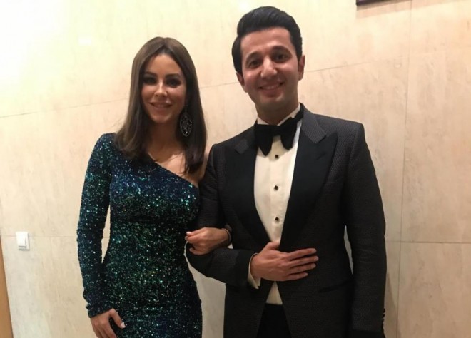 Xəyyam toyda Ani Lorakla şəkil çəkdirib