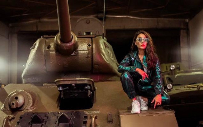 Günay “Can atma” klipini Ukraynada çəkdi - video