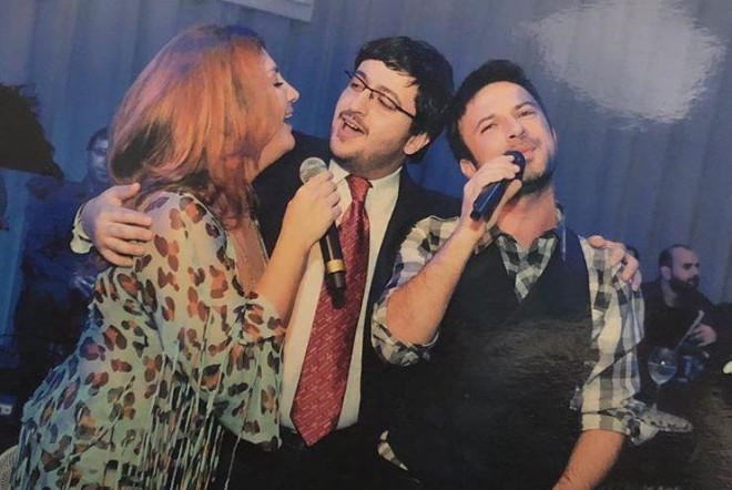 Abbas Bağırov türkiyəli ulduzlarla birgə 