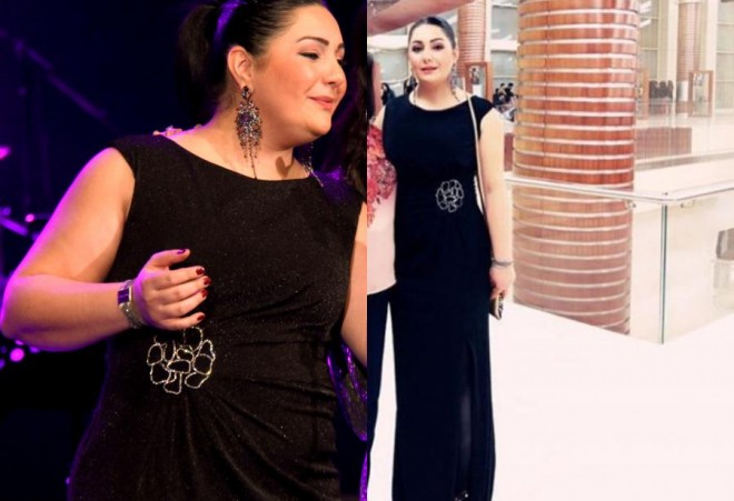 Aygün Mahmudova xeyli arıqladı - foto