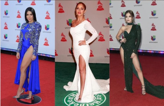 Məşhurlar geyimləri ilə göz oxşadılar - foto