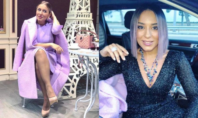 Tünzalə Ağayeva saçlarını boyadı - foto