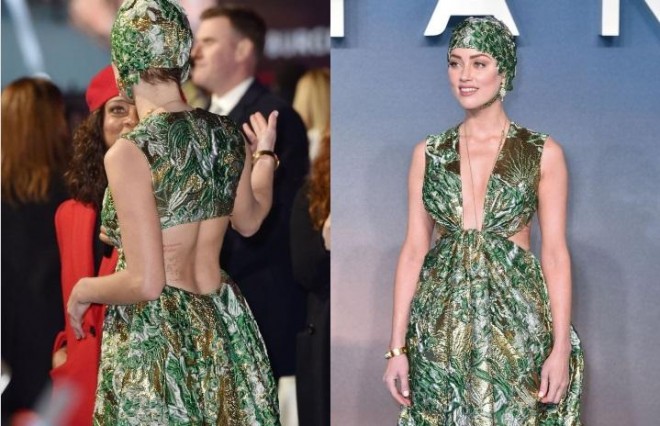 Aktrisa filmin qala gecəsinə qatıldı - foto