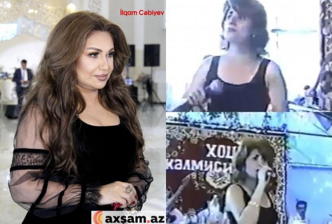 Könül Kərimova mağar toyunda mahnı oxuyur - video