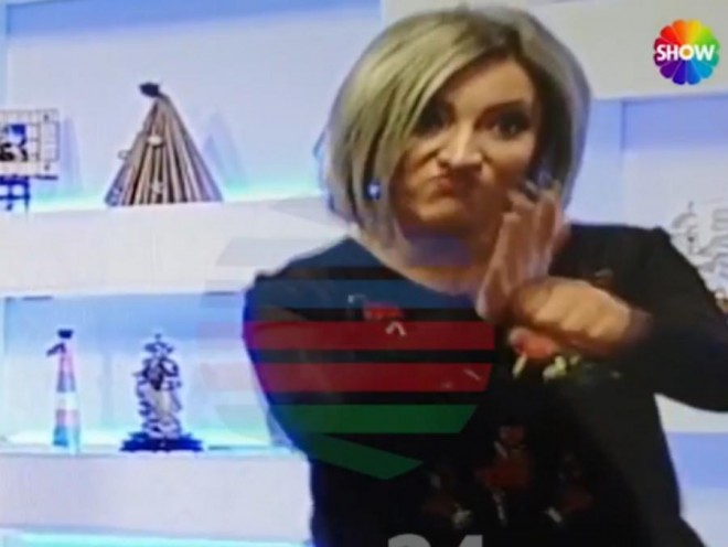 Telekanal aparıcısı ilə bağlı ciddi tədbir gördü - video