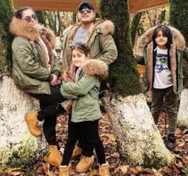 Əməkdar artistin ailəvi şəkli