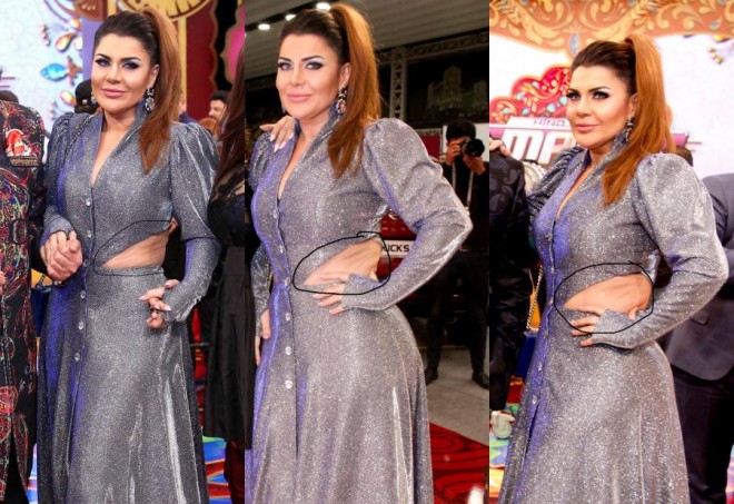 Xatun fotokamera qarşısına çıxdı