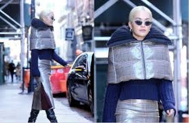 Rita Ora Nyu-Yorkda gəzdi - foto