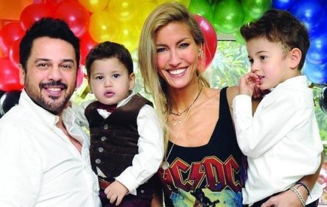 Model Yeni ili keçmiş əri ilə keçirəcək