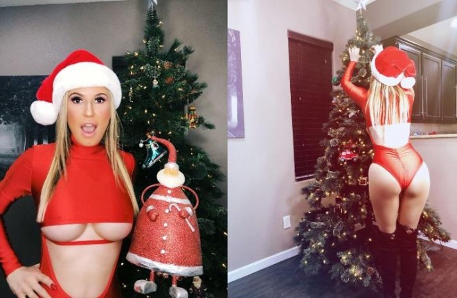 Modelin Yeni il fotosessiyası