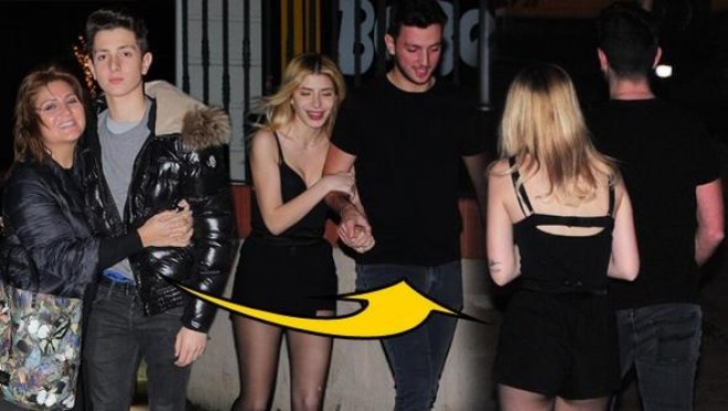 Sibel Canın oğlunun gecə həyatı - foto