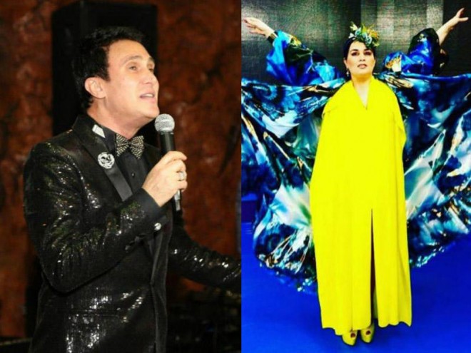 Kİşi müğənni qadın həmkarını müdafiə etdi - video