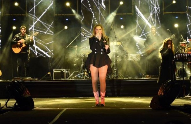 Hadisə Tarsusda konsert verdi - foto