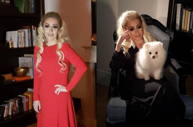 Elmira Ələkbərzadə qlamur obraz yaratdı - foto&nbsp;