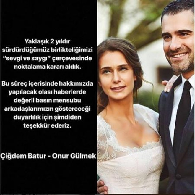 Aktrisa nişanını qaytardı