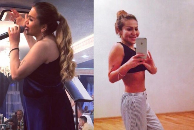 Rəqsanə xeyli arıqladı&nbsp;