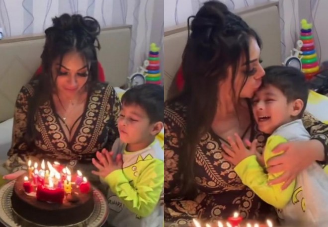 Müğənni oğlu ilə videosunu yaydı