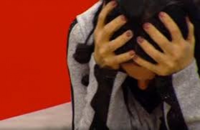 Aktrisa göz yaşlarını saxlaya bilmədi