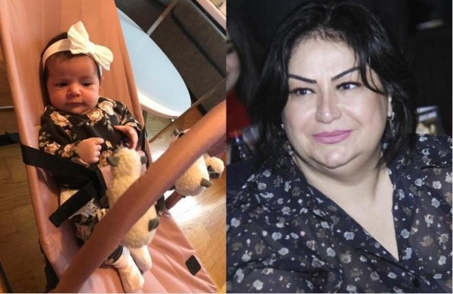 Almaz Ələsgərli nəvəsinin fotosunu paylaşdı&nbsp;