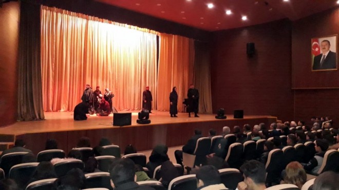 İrəvan Teatrı Sabirabadda - fotoreportaj