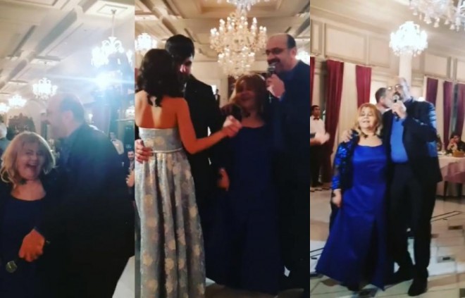 Bəstəkarın əməkdar artistlə rəqsi - foto+video