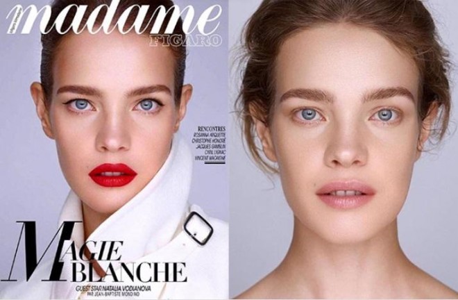 Supermodelin makiyajsız fotosessiyası&nbsp;