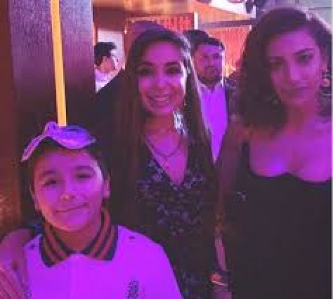 Röya Ayxanın Leyla Əliyeva ilə şəkli