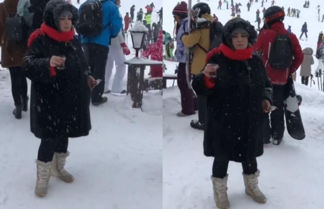 Mətanət bsgəndərli Uludağda - video