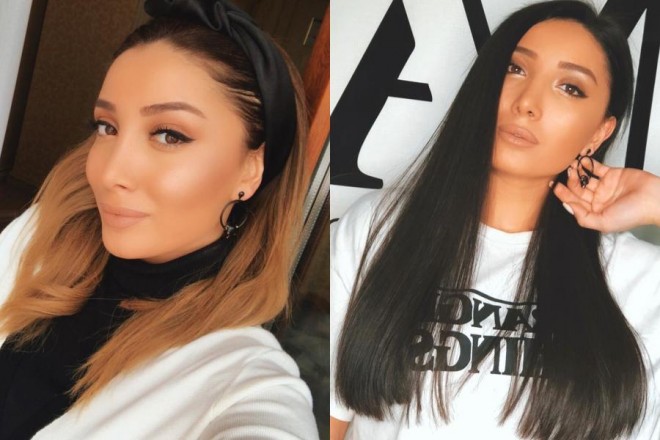 Günay İbrahimli imicini dəyişdi - foto