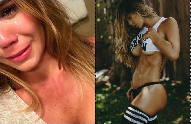 Model izləyicilərini qorxutdu - foto