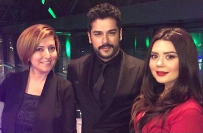 Oksana Burak Özçivit ilə görüşdü