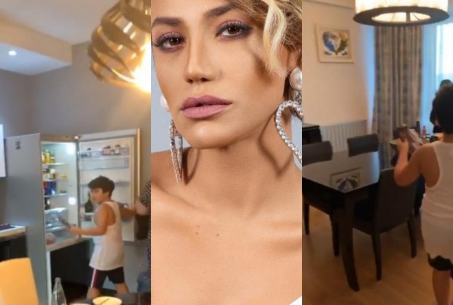 Röya Ayxan dəbdəbəli evi - foto+video