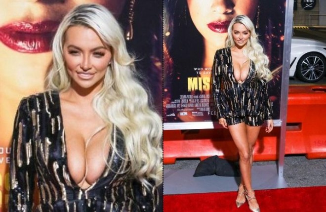 Lindsi Pelas gecəyə damğa vurdu