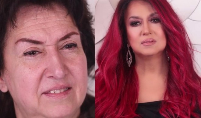 Ruhəngiz Musəvinin makiyajsız videosu