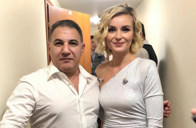 Ədalət Şükürov rusiyalı ulduzlarla görüşdü - foto