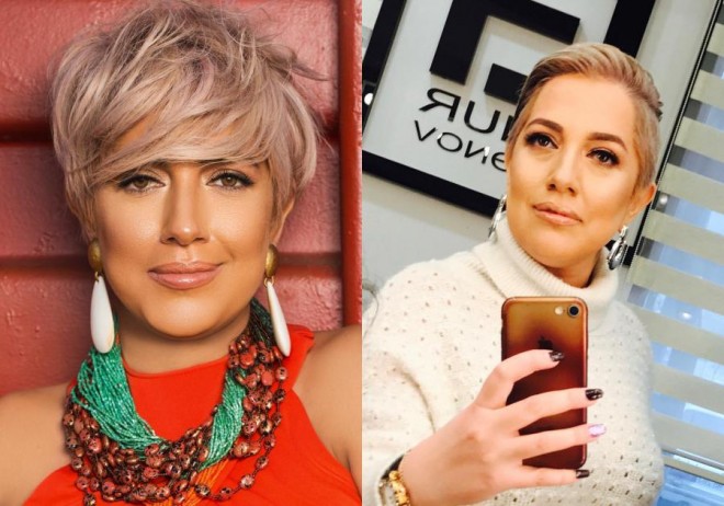 Lalə saçlarını qısa kəsdirdi - foto 