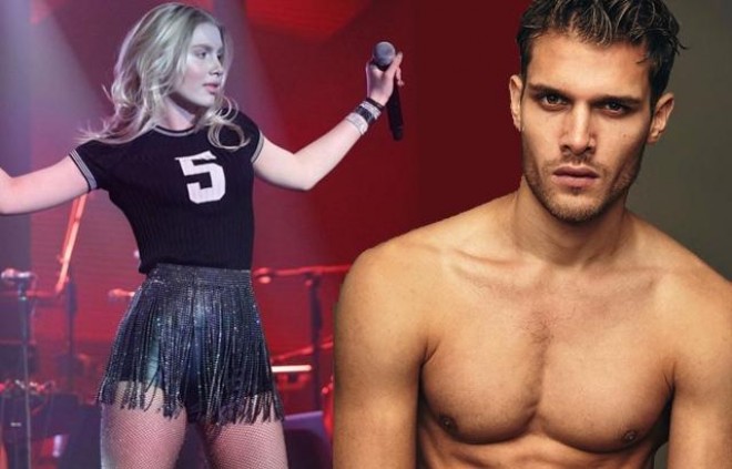 Müğənni modelin diqqət mərkəzinə düşdü - foto