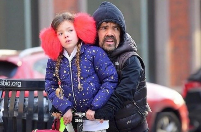 Serialın ulduzu kiçik qızı ilə&nbsp;