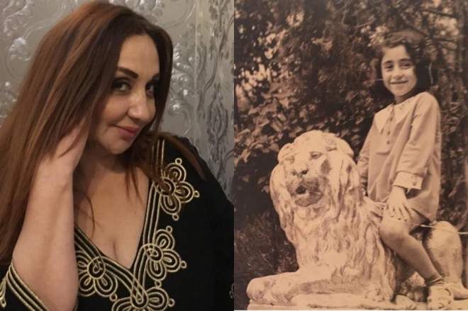 Naibə Allahverdiyeva arxiv fotosunu paylaşdı 