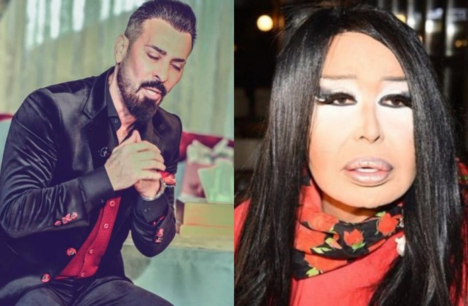 Elvin həmkarının koftasını geyindi